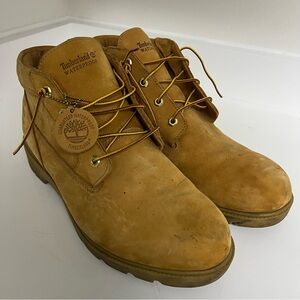 Timberland Men’s Classic Chukka Boots Size 14 Wheat/Nubuck Leather Waterproof